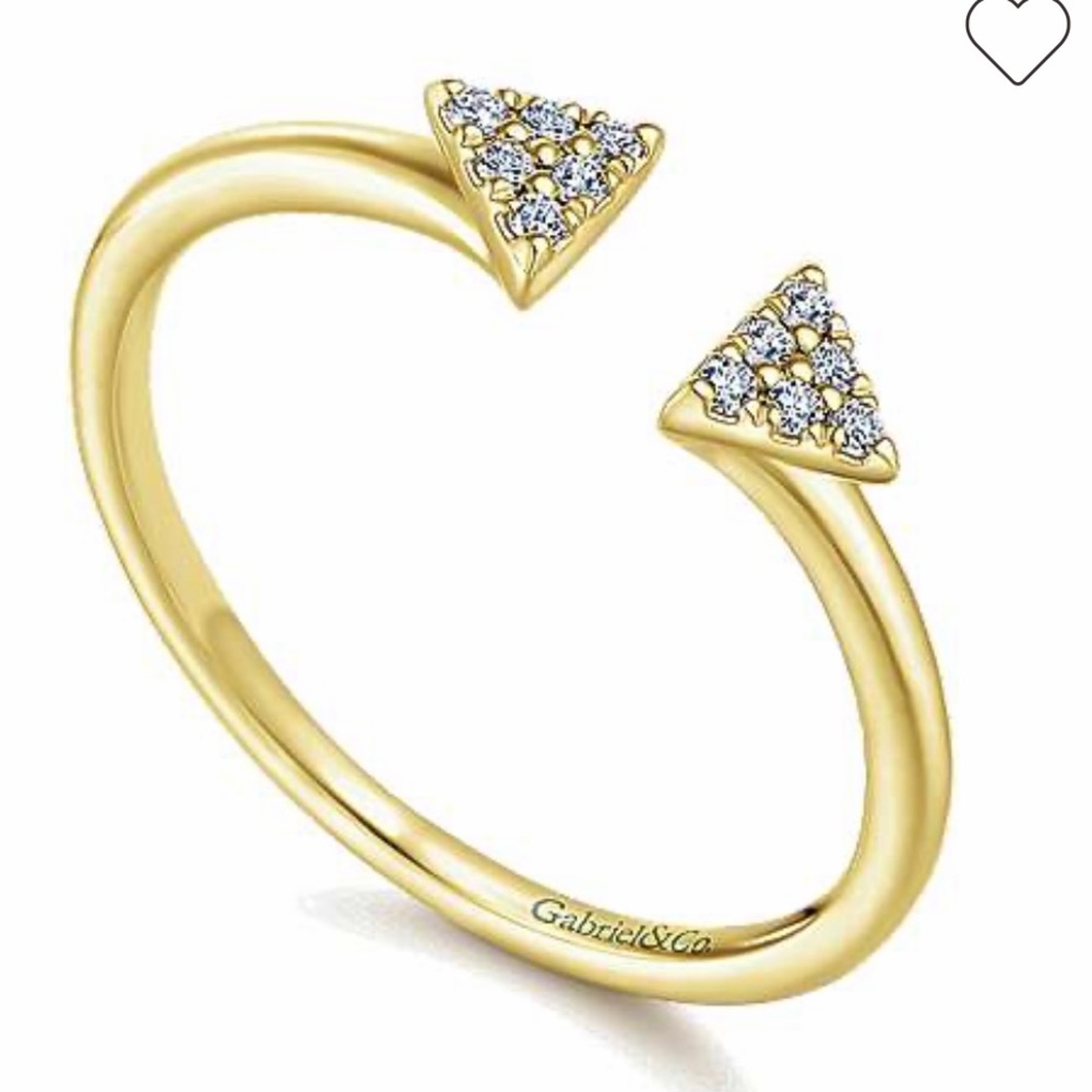 DIAMOND GOLD RINGS from Gabriel & Co 14k Gold & diamond rings - Picture 12 of 16